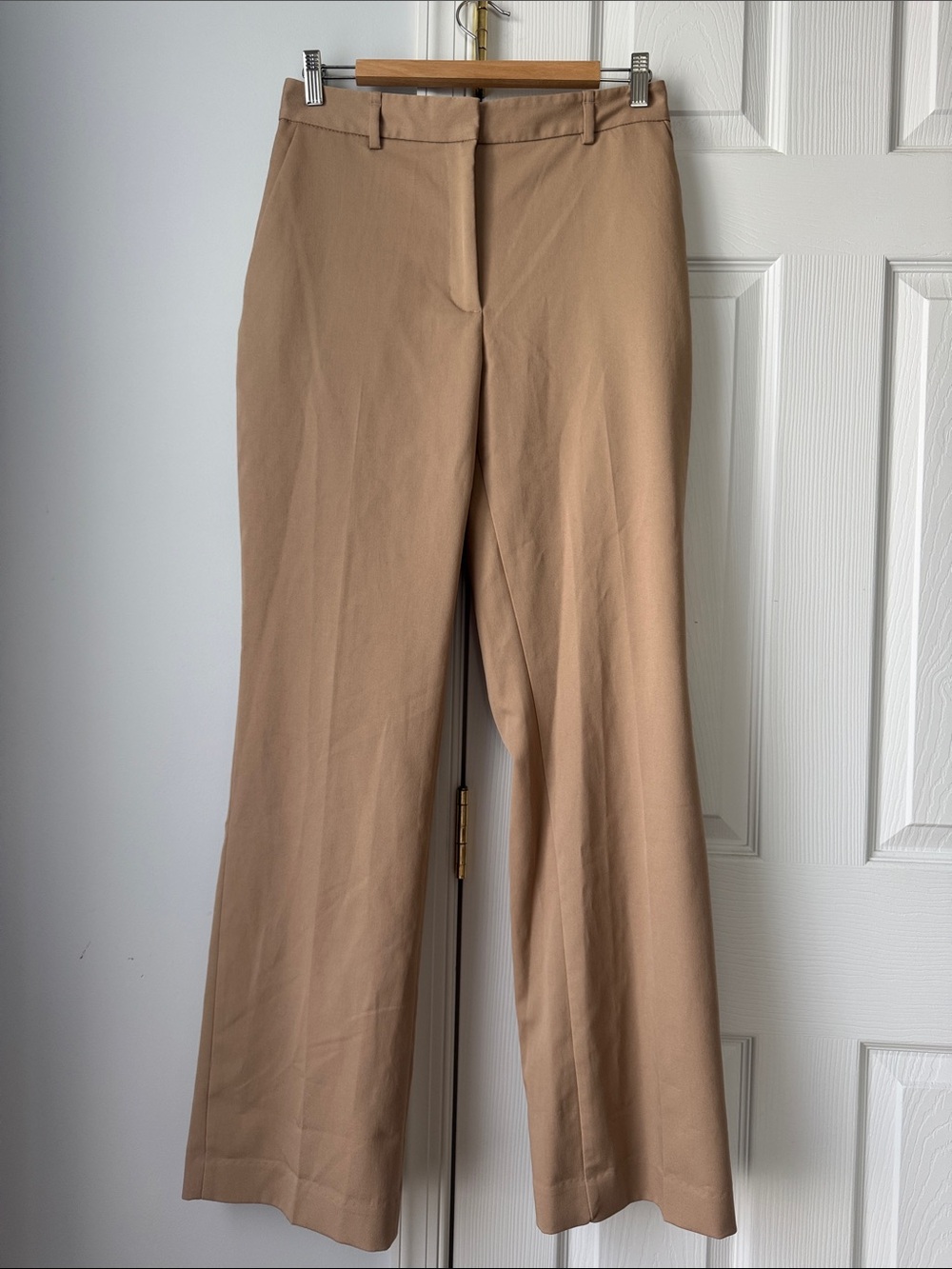 Zara Beige Wide-Leg Trousers